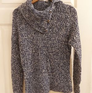 Banana Republic Navy Turtleneck Sweater